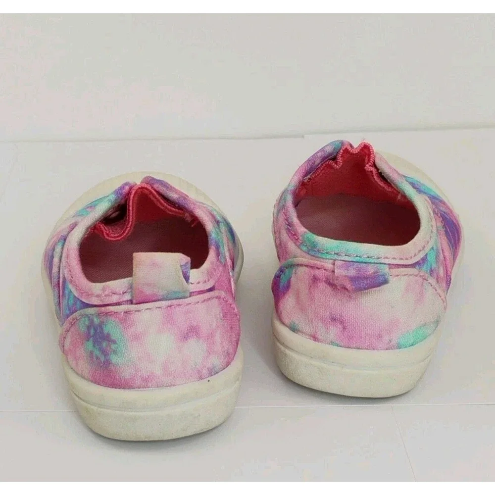Cat & Jack Rory Tie Dye Slip on Sneakers Size 4 Cat and Jack